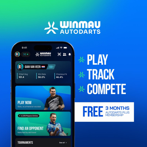 Winmau Autodarts X Autoscoring-System